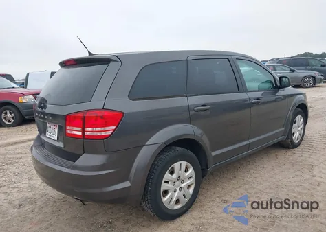 2015 Dodge Journey American Value Pkg из США, поврежденный, VIN 3C4PDCAB7FT618397